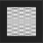 Zračnik ČRNI za kamin brez regulacije 170 X 170 mm