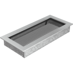 Zračnik INOX za kamin brez regulacije 170 X 370 mm - slika 2