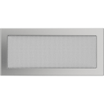 Zračnik INOX za kamin brez regulacije 170 X 370 mm