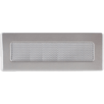 Zračnik INOX za kamin brez regulacije 110 X 320 mm