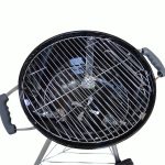 Okrogel žar na oglje na kolesih - PERFECT HOME - slika 2