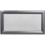 Zračnik OSKAR GRAFIT za kamin brez regulacije 170 X 300 mm