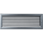 Zračnik OSKAR GRAFIT za kamin z regulacijo 170 X 490 mm