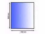 Pravokotna podložna plošča 900 x 750 mm