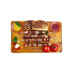 12 delni set nerjavečih nabodal za žar dolžine 41 cm - PERFECT HOME - slika 5