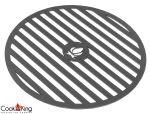 Okrogla plošča za žar iz črnega jekla - COOK KING - slika 4