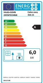 Prostostoječa kaminska peč - HAAS + SOHN CALEO - slika 3