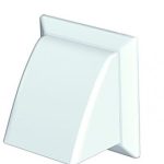 PVC zidni protiveterni zračnik - zaključni