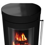 Prostostoječa kaminska peč na drva - EMBER COOK - slika 3