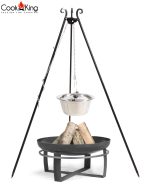 Komplet trinožno stojalo 180/200 cm + WOK - COOK KING - slika 4