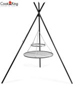 Komplet trinožno stojalo 210 cm + rešetka - COOK KING TIPI - slika 4