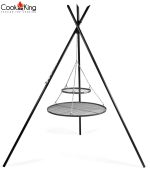 Komplet trinožno stojalo 210 cm + rešetka - COOK KING TIPI - slika 3