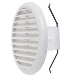 PVC okrogli fasadni zračnik