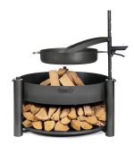 50 cm ponev iz naravnega jekla z ročajem za vrtno kurišče Montana X - COOK KING - slika 3