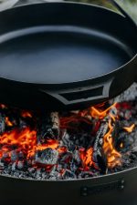 50 cm ponev iz naravnega jekla z ročajem za vrtno kurišče Montana X - COOK KING - slika 6