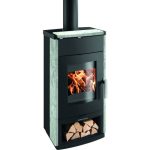 Prostostoječa kaminska peč - HAAS + SOHN MONTEGROTTO EASY 7 KW - slika 3