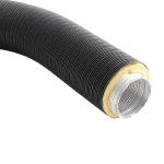 Cev z izolacijo FI 100 / 0,75M ČRNA