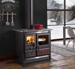 ŠTEDILNIK NA DRVA - NORDICA ROSA L.16 STEEL - slika 2