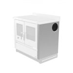 Stranica za namestitev stranskega odvoda dima za štedilnik NORDICA VENEZIA