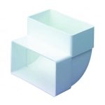 PVC vertikalno koleno 90 st.