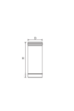 Dimna cev Ø 130 mm - slika 2
