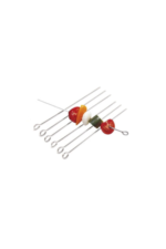 12 delni set nerjavečih nabodal za žar dolžine 41 cm - PERFECT HOME