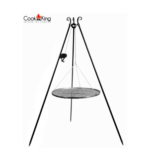 Komplet trinožno stojalo 180 cm s kolutom + rešetka - COOK KING