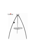 Komplet trinožno stojalo 200 cm s kolutom + rešetka - COOK KING