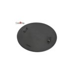 Okrogli pokrov z okvirjem za okrogli Vrtni kamin iz črnega jekla - COOK KING