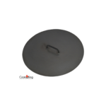 Okrogli pokrov za okrogli Vrtni kamin iz črnega jekla - COOK KING