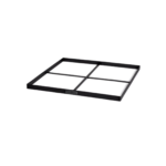 Kvadratni podstavek za vrtno kurišče za dekorativne kamne - COOK KING