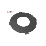 Okrogla plošča za žar s 4 ročaji iz črnega jekla - COOK KING