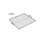 Kvadratna rešetka za žar z 2 ročajema iz nerjavečega jekla - COOK KING