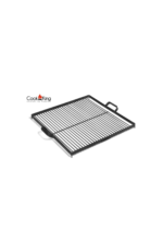 Kvadratna rešetka za žar z 2 ročajema iz črnega jekla - COOK KING