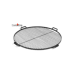 Okrogla rešetka za žar z 4 ročaji iz črnega jekla - COOK KING