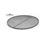 Črna jeklena okrogla rešetka za žar - COOK KING