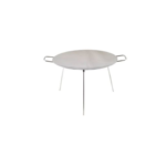 Okrogli žar na nogicah iz nerjavečega jekla fi 55cm - PERFECT HOME