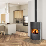 Prostostoječa kaminska peč - ROMOTOP BURGOS 9,8 kW