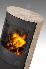Prostostoječa kaminska peč z akumulacijo - ROMOTOP EVORA 04 A 6,5 kW - slika 5