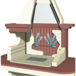 Vrtni kamin - PALAZZETTI GALLIPOLI 4 - slika 2