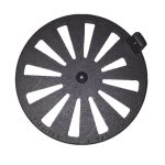 Litoželezna rešetka kurišča - okrogla FI 170 mm