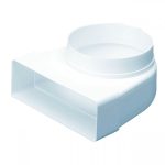 PVC kotni prehodni kos 90 st.