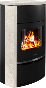 Prostostoječa kaminska peč na drva - COLOR L1 8 KW - slika 2