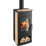 Prostostoječa kaminska peč - HAAS + SOHN MONTEGROTTO EASY 7 KW - slika 2