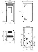 PEČ NA PELETE - NORDICA KETTY 5.0 6,5 kW - slika 6
