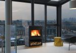 Peč na drva - PALAZZETTI NICOLE CON VANO APERTO 8 KW