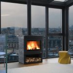 Peč na drva - PALAZZETTI NICOLE CON VANO APERTO 8 KW