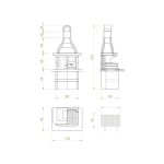 Vrtni kamin - PALAZZETTI ANDROS 3 - slika 8