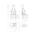 Vrtni kamin - PALAZZETTI GALLIPOLI 4 - slika 5