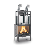 Kaminski vložek na drva - PALAZZETTI ECOMONOBLOCCO MX 64 CORNER